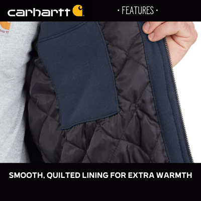 Smooth, quilted lining for extra warmth